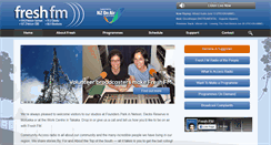 Desktop Screenshot of freshfm.net